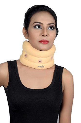Wonder Care- Soft Cervical Collar Adjustable Collar Neck Support Brace, Wraps Aligns