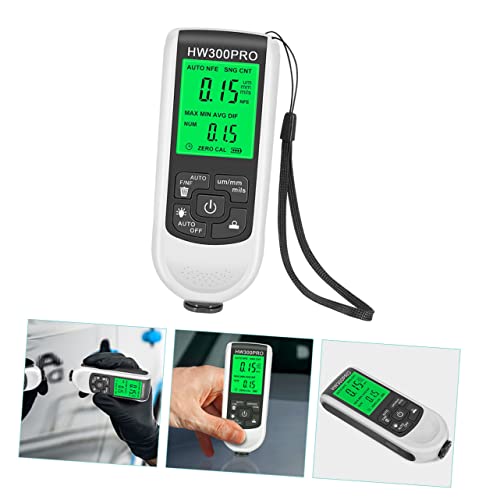 Medidor de Profundidad de Pintura Digital para Medición de Espesor de Recubrimiento Automotriz con Pantalla LCD Retroiluminada miniatura 6