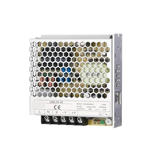 Alimentation 24V LRS-75-24 transformateur discret pour éclairage cuisine et salon