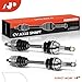 A-Premium Pair (2) Rear CV Axle Shaft Assembly Compatible with Can-Am Outlander 1000, Outlander 650, Outlander 800, Outlander 800R, Outlander Max 1000, Renegade 1000, Renegade 800R, Replace# 705500867