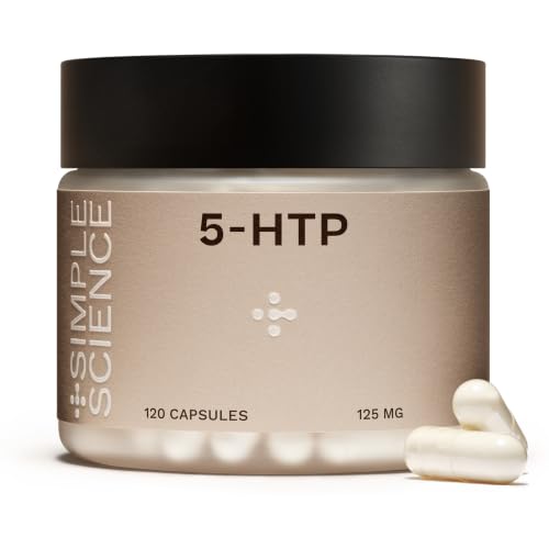 Simple Science 5HTP High Strength 250mg Sleep Supplement + Vitamin B6 & B5