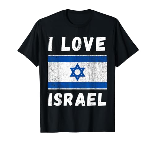 I Love Israel Vintage T-Shirt