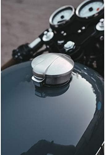 Motone Monza Gas Cap - Brushed Finish - Triumph Bonneville, Thruxton, Street Twin, Scrambler, T120, Bobber