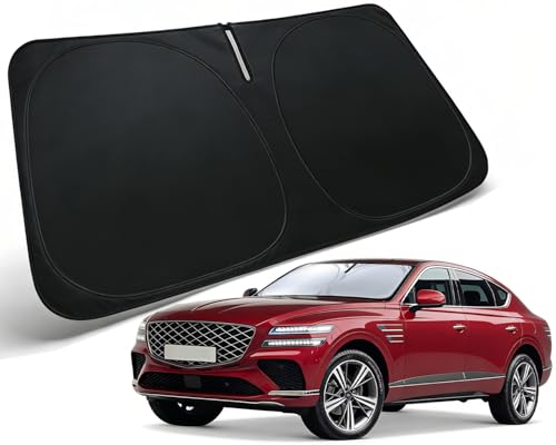 Image of Windshield Sun Shade for 2021-2026 Genesis GV80 Accessories
