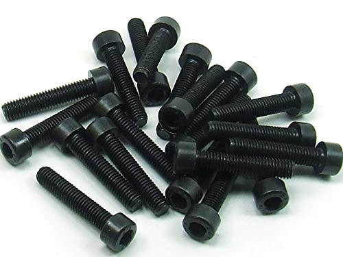 POPESQ Laptop Schrauben 2,6mm X 12mm - 5 Stück Schwarz Für Notebook Reparatur