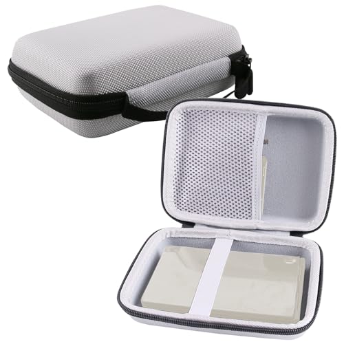 WERJIA Hard Carrying Case for Samsers/iClever BK08 Foldable Bluetooth Keyboard (CASE ONLY) (Grey)