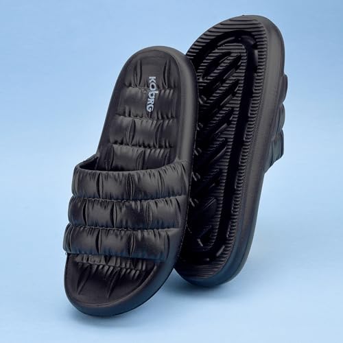 Image of KOBURG Ultra Slides for Women| Stylish | Comfy | Super soft | Ultra-Light | EVA | Slippers | Flip Flops for Women KF-454