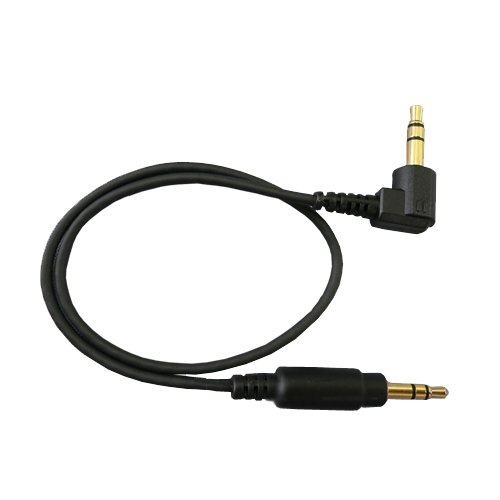 富士パーツ商会 パソコン対応L型ステレオミニプラグ-ストレート型ステレオミニプラグ 0.3m