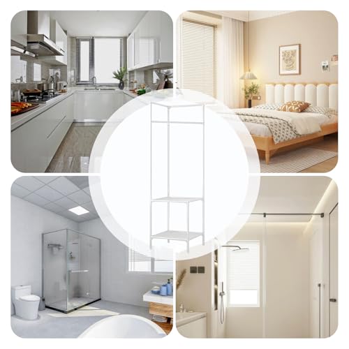 Porte-vêtements peu encombrant et support de rangement pour angles vides - 5