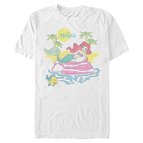 T-Shirt Ariel Disney Homme souvenir d'enfance et style estival