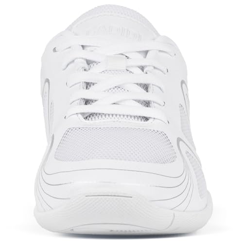 CADIDL Cheer Shoes Women White Cheerleading Shoes Girls Varsity Cheer Shoes Youth Breathable Cheer Sneaker Size 7 by CADIDL - Used condition - Image 7