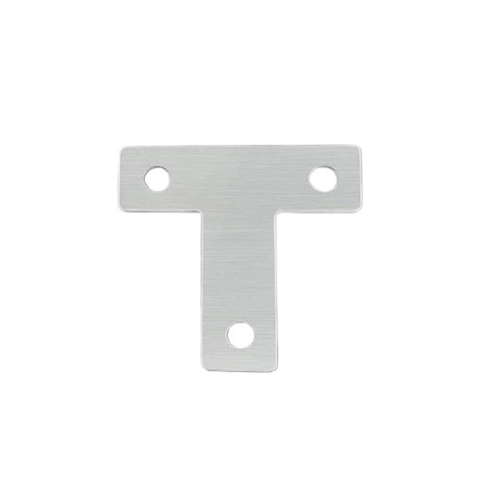 Gvzugm Silver 20Pcs T-Shaped Bracket L-Shaped Plane Repair Corner Code Fastener, Suitable For Wooden Furniture, Cabinets, Windows, Desks For Diy Tools(Silver)