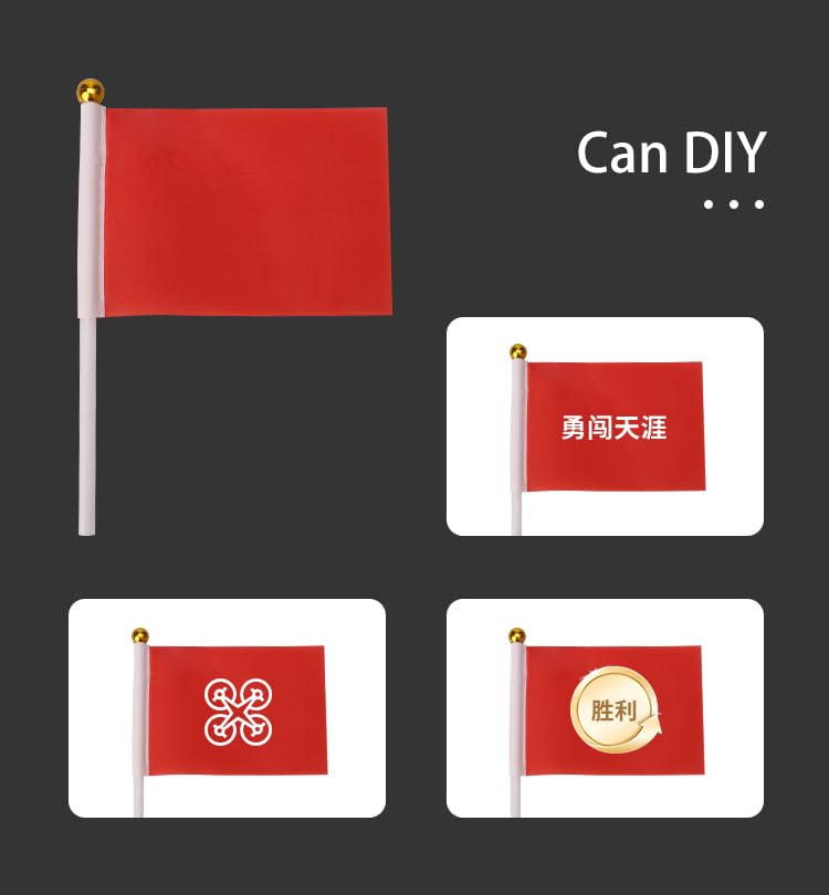 NovelGoal Colorful Flag Expansion Bracket Top Fixed mounting for Drone Accessories (Blue)