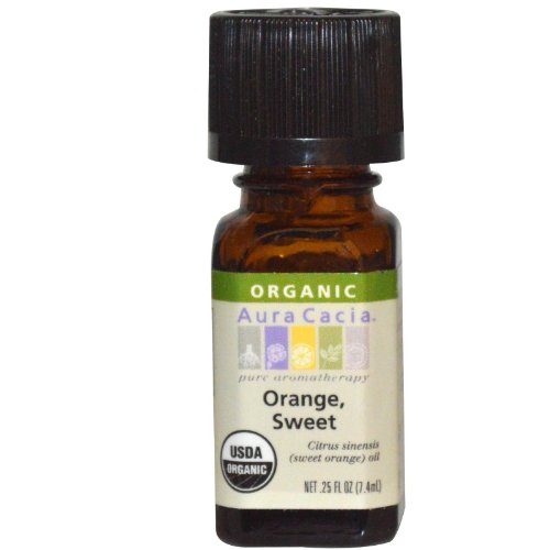 Aura Cacia Orange Bio Sweet .25 oz crée une ambiance relaxante au salon