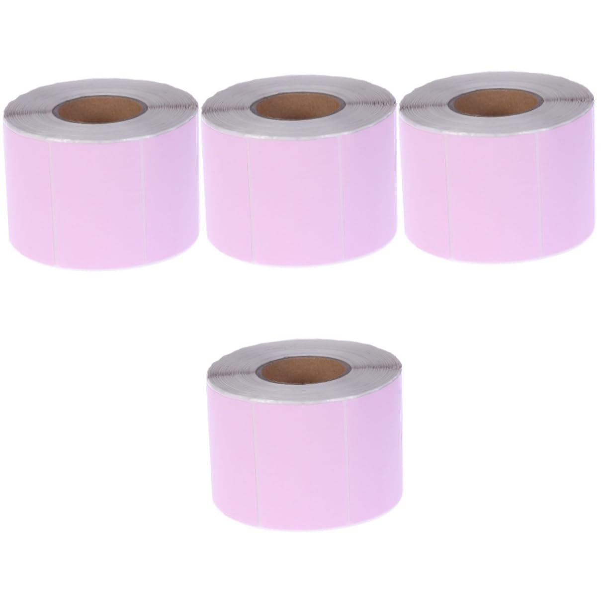 Operitacx 4pezzi Etichette Termiche Colorate Autoadesive Carta Termica Per Stampanti Etichette Per Ufficio e Cucina Rosa Facili Da Scrivere Odore