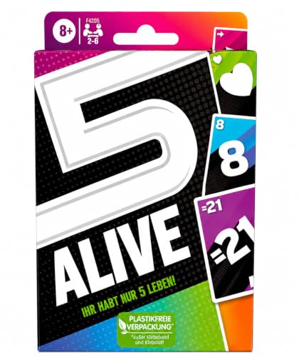 Image of Classic Card Game - 112 Colorful Cards | Fun Family & Party Game | 2-10 Players | Easy to Learn | Ages 7+ | Fast-Paced Colour & Number Matching Game for Kids & Adults (Alive)