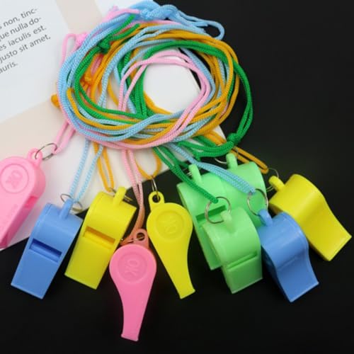 24 pitos deportivos con cordón para árbitros miniatura 6