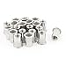uxcell 20 Pcs 304 Stainless Steel Rivet Nut Flat Head Insert Nutsert M8x18mm