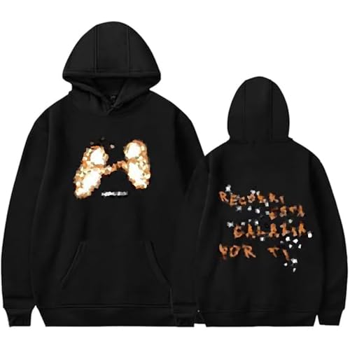 iPeTata Hoodie Fashion Print Tour Merch Hoodies Graphic Sweatshirt For Women Men Black