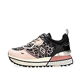 Zapatillas para mujer Liu Jo Ljwmx, Zapatillas Mujer, Leopardo, 38 EU