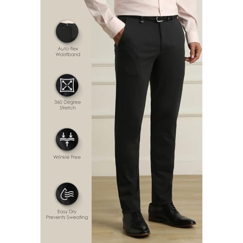 Image of Van Heusen Mens Trouser (VHTFVULBQ84813 Black 32)