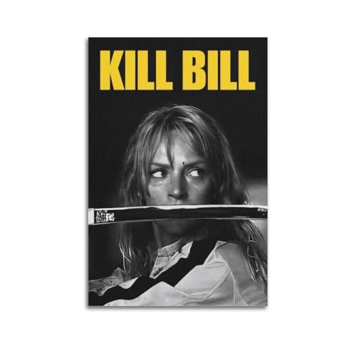 Póster decorativo de la película Kill Bill para pared e impresión artística moderna para dormitorio familiar, 20 x 30 cm