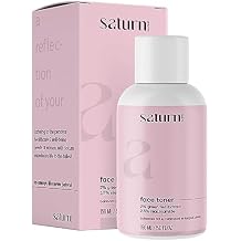 زحل بواسطة GHC Face Toner مع 2٪ شاي أخضر ، 2.5٪ Niacinamide وحمض الهيالورونيك لتشديد المسام ومكافحة الشيخوخة ، مناسب للبشرة المعرضة لحب الشباب ، 150 مل عبوة من 1