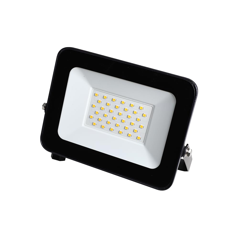 Levin Germany Flood Light ECO 30W-3000K WITH SENSOR Clear Glass, IP65 120°,2-Year Warranty