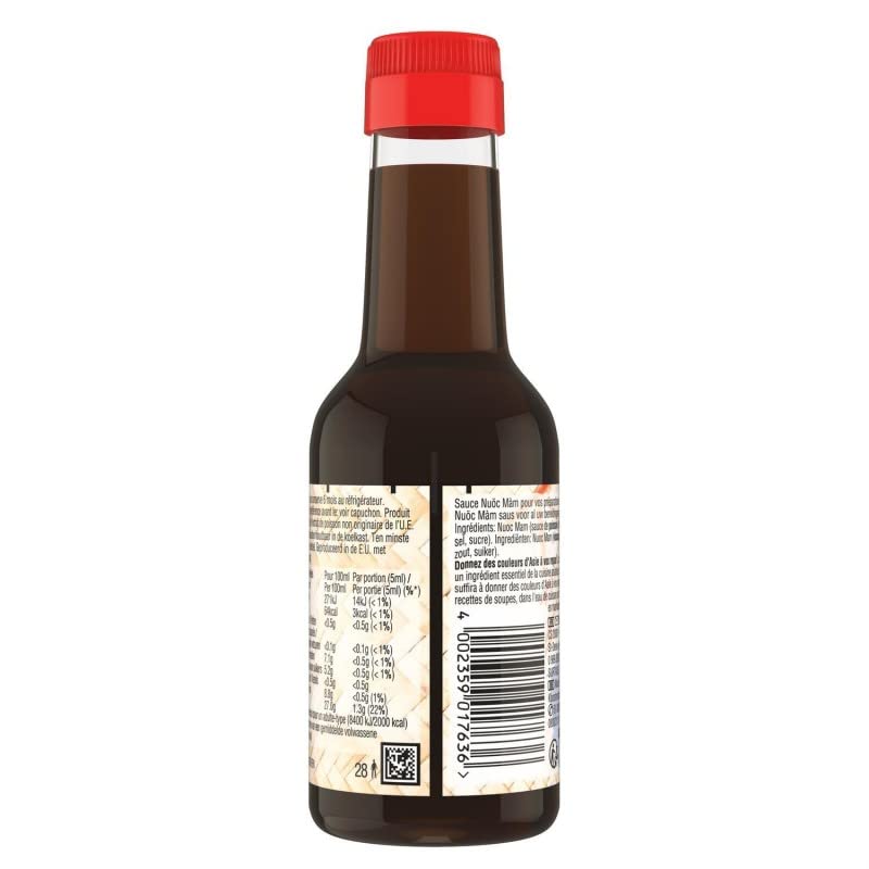 Savourez l'Authentique Nuoc Mam 143ml de Suzi Wan - Le Trésor de l'Asie en Cuisine! Traits gustatifs exceptionnels! - Le Lot De 4