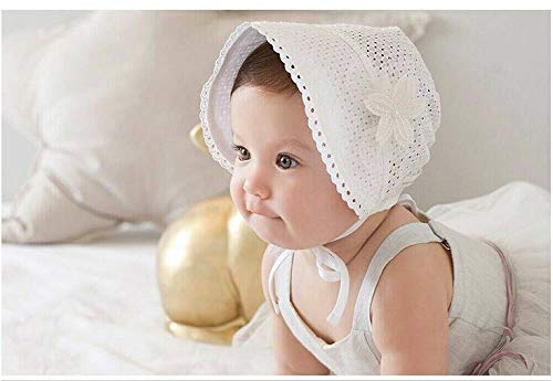 Baby Girl Lace Hat Toddlers Flower Princess Sun Cap Cotton Bonnet Beanis Sunhats Summer4