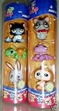 Littlest Pet Shop Halloween Friends - Spider #430, Owl #431, Sugar Glider #432, Turtle #433, Ghost Rabbit #434, Cat #435