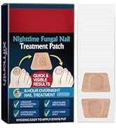 Onychomycosis Patches 32 Pieces Nail Repair Night Care For Damaged Nails Restore Healthy Appearan...