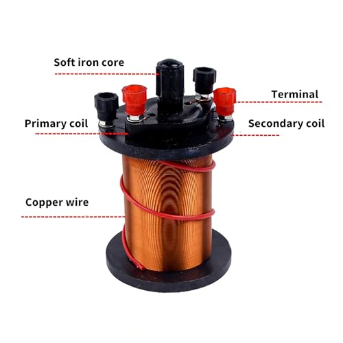 Bobina electromagnética de cobre robusta para experimentos de física 5