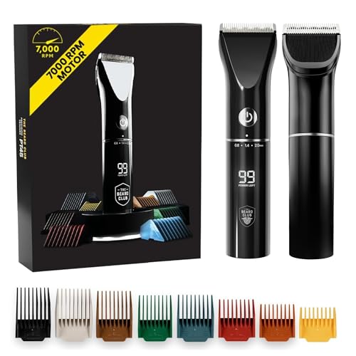 Braun All-in-One Men's Shaving Kit Series 7 7440, 12-in-1 Beard, Face, Nose, Ear Trimmer, Hair Clippers, Body Groomer and Manscaping + Travel Case + Charging Stand