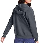 Hanes Women's Hoodie, Ecosmart Fleece Full-zip Hoodie, Zip-up Hooded Sweatshirt - Image 2