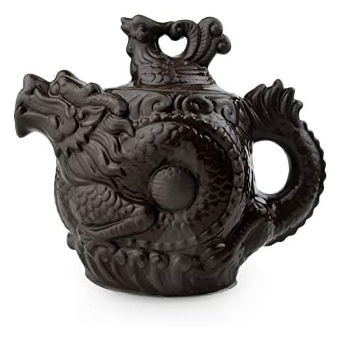 Tetera china Yixing Dragon Phoenix Zisha Gongfu Tetera Zini Cover