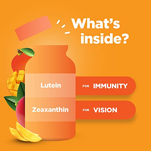 Lutein & Zeaxanthin Eye Health Supplement For Adults - Delicious Vegan Eye Vitamins Lutein And Zeaxanthin Gummies - Zeaxanthin Plus Lutein 20Mg For Vision Clarity Dry Eye Relief And Blue Light Support #TOP3
