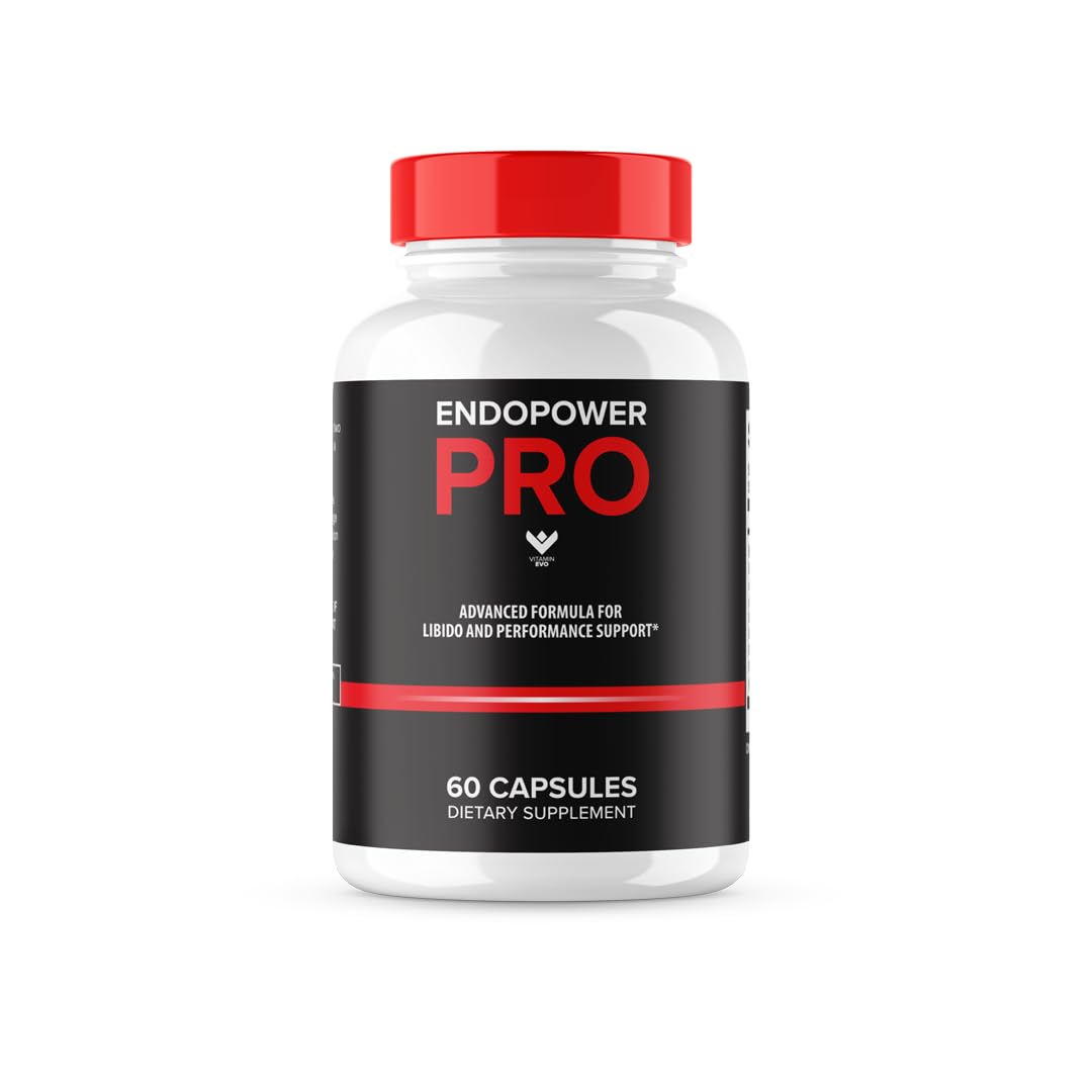 Vitamin Evo Endopower Pro Pills, Official Endo Power Pro Supplement, All Natural Daily Support for Overall Performance and Wellness, EndopowerPro 60 Pills Reviews (60 Capsules) 1 Month Supply