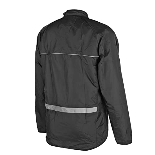 Rompevientos liviano para ciclismo y running negro XL miniatura 6