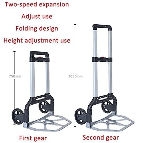 Carretilla plegable portátil carga máxima 150 kg miniatura 5