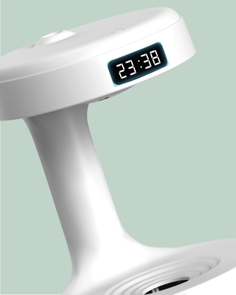 Umidificatore anti-gravità con orologio