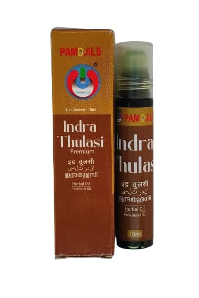 Indra Thulasi 10ml herbal pain relief oil (B0DCL6PBGD) Amazon Price History, Amazon Price Tracker