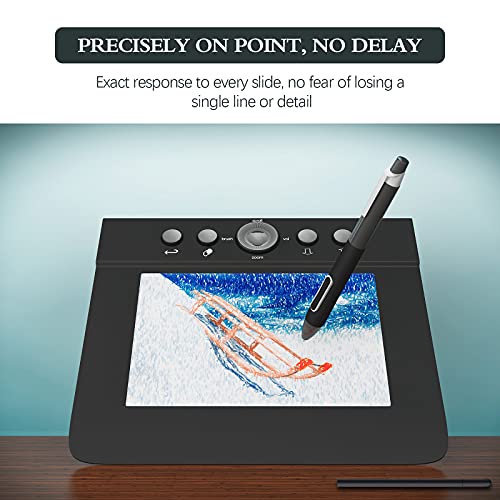 Image of 20 Pieces Replacement Standard Pen Nibs Black Replacement Refill Standard Nibs Drawing Pen Compatible with Wacom Bamboo Intuos Ctl471 Ctl671 Ctl672 Cth480
