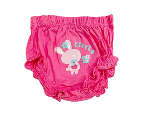 Image of heartbury Cute and Colorful Baby Girls Frill Panties 100% Organic Cotton Underwear /Rompers /Briefs /Panty /Bloomers
