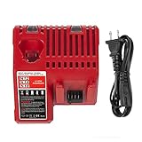 CELL9102 M18 Battery Charger for Milwaukee 12V-18V Li-ion Battery 48-11-1820 48-11-1840 48-11-1850...