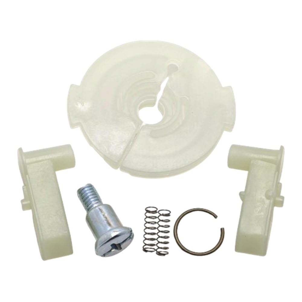 2Set Avviamento a Strappo Guida a cricchetto Kit Molla di Ritorno attrito Adatto for GX120 GX160 GX200 Motore Tosaerba Motore Strumento Pezzo di Ricambio