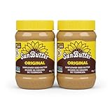 Sunbutter Original Spread 454 g, Nut-Free Sunflower Seed Butter, Jar of 2