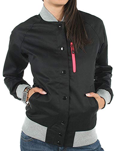 NIKE Mujer Chaqueta Visitante Juego Destructor Negro Chaqueta Mujer XS, S,M, L, XL - Negro, X/Pequeño