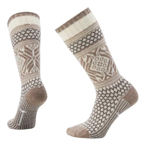 Image of Smartwool Women's Everyday Popcorn Snowflake Pattern Crew