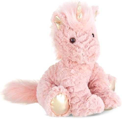 Bearington Glimmers Unicorn Stuffed Animal - 10.5" Fluffy and Cud...